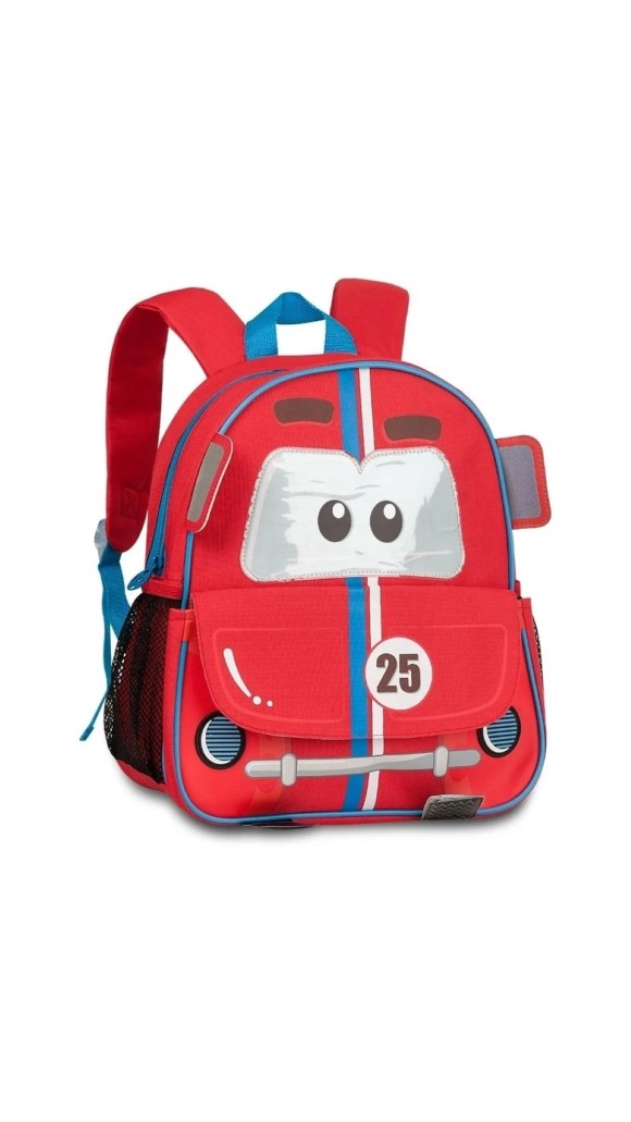 MOCHILA 2 ALÇAS INFANTIL MASC.CARROS CP3400D CLIO