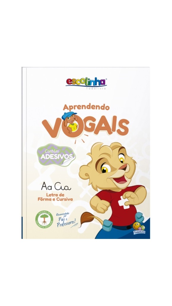 LIVRO ESCOLINHA ATIVIDADES DE APOIO ESCOLAR TODOLIVRO
