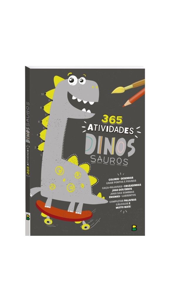 LIVRO 365 ATIVIDADES DINOSSAUROS BRASILEITURA