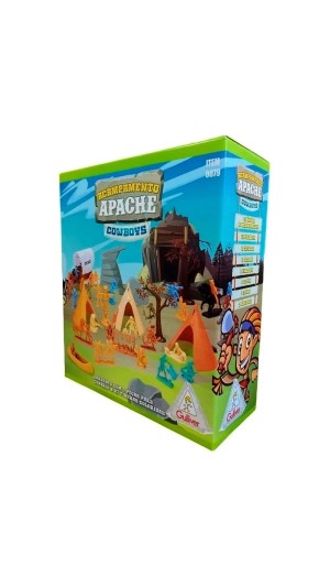 ACAMPAMENTO APACHE/COWBOYS COLORIDOS GULLIVER