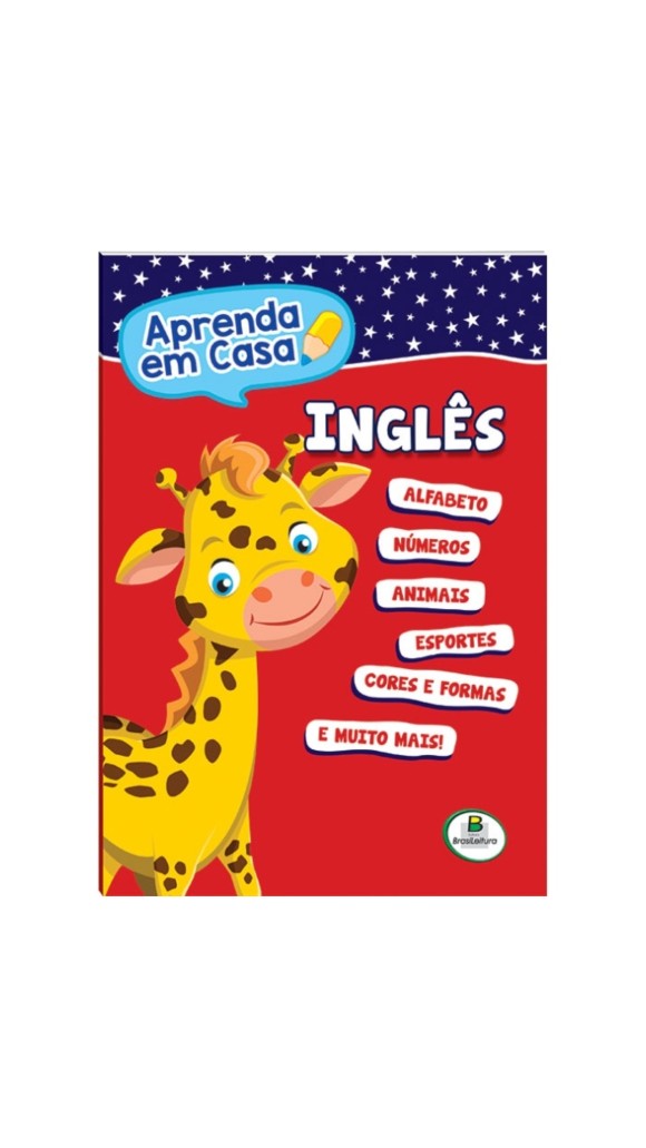 LIVRO APRENDA EM CASA - INGLES VU BRASILEITURA