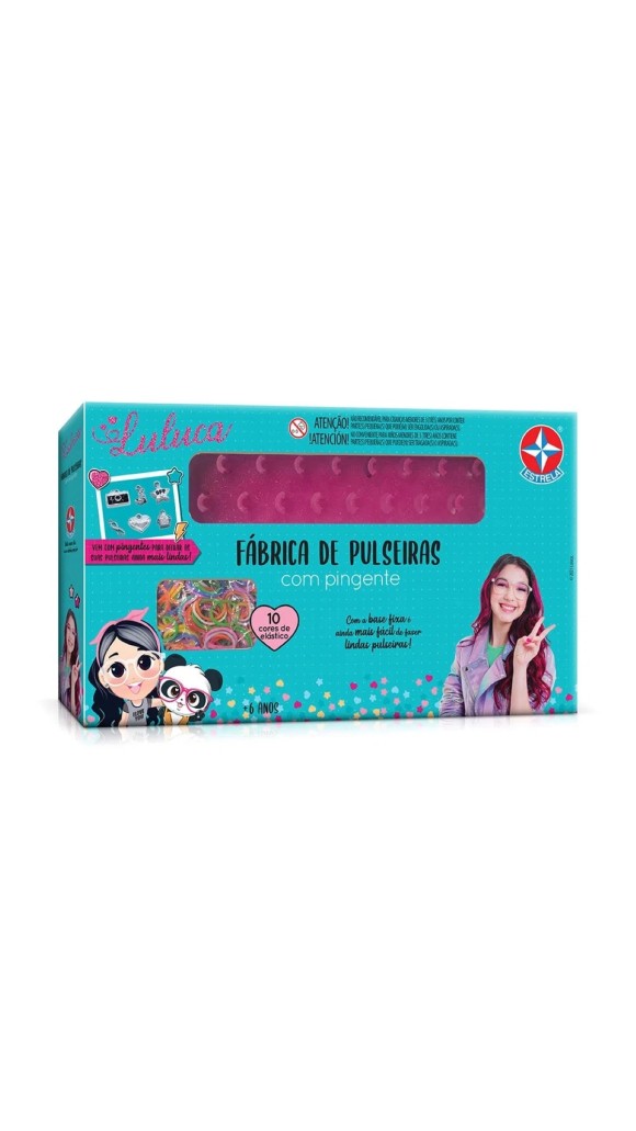 FÁBRICA DE PULSEIRAS COM PINGENTE LULUCA ESTRELA