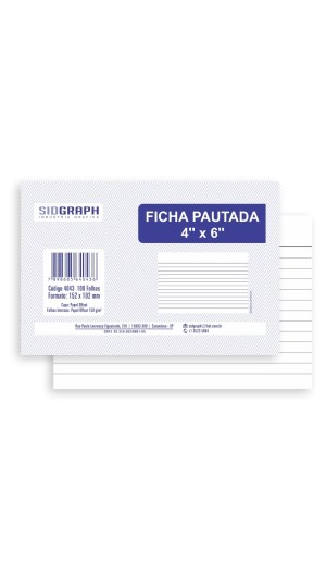 FICHA PAUTADA 4X6 100 FLS 4043 SIDGRAPH