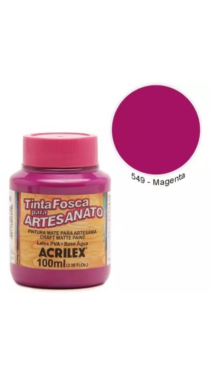 TINTA PVA FOSCA 100ML NEW ACRILEX