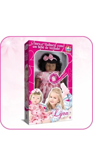 BONECA LYRA NEGRA C/SOM SID-NYL