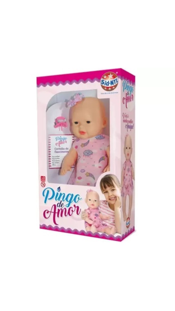 BONECA PINGO DE AMOR SID-NYL