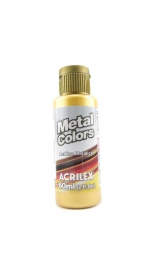 TINTA ACRILICA METALICA 60ML - CORES