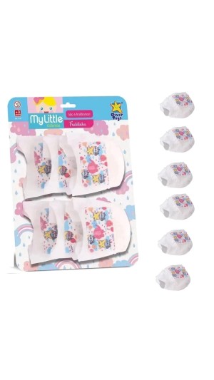 MY LITTLE COLLECTION FRALDINHA C/06 UNID. DIVERTOYS