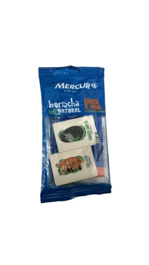 BORRACHA BIOMAS DO BRASIL PCT C/2 UNID. MERCUR