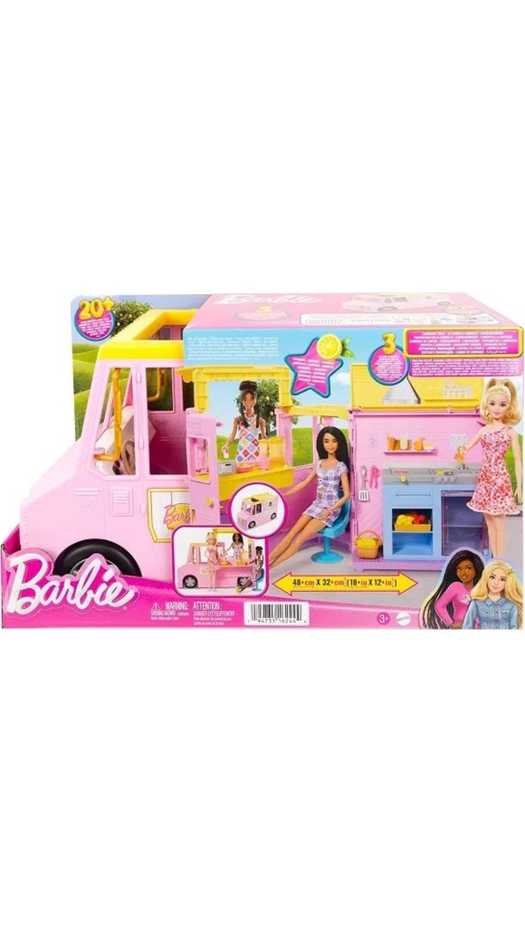 BARBIE I CAN BE CAMINHÃO DE LIMONADA HPL71 MATTEL