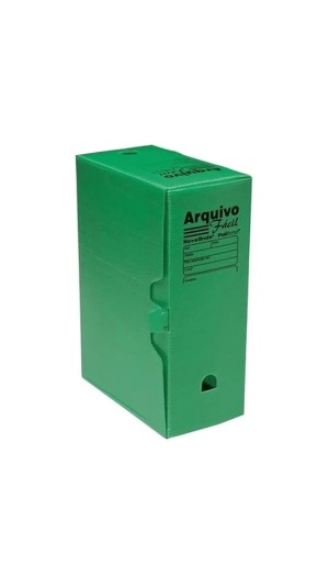 ARQUIVO MORTO 130MM NOVAONDA C/IMP. POLIBRAS PACOTE C/10 UNID.