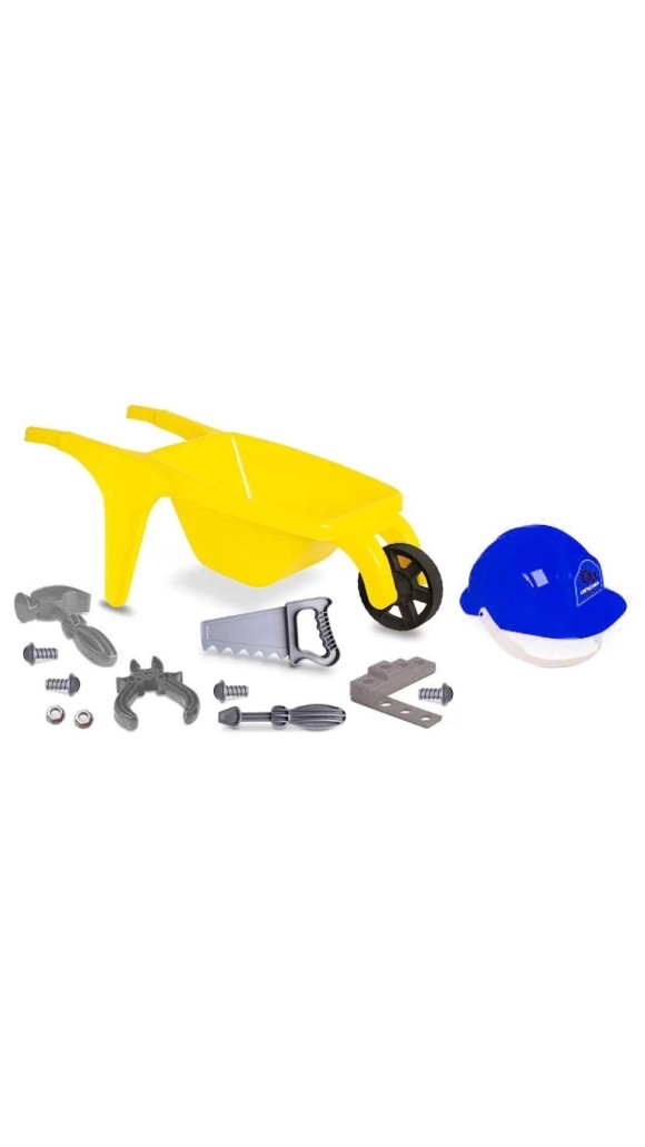BRINQUEDO KIT FERRAMENTAS CINTO DO CONSTRUTOR PICA-PAU