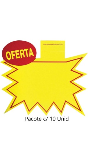 CARTAZ SPLASH II OFERTA GRESPAN PACOTE C/10 UNID.