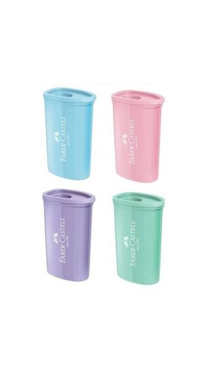 APONTADOR DEPOSITO TRIANGULAR TONS PASTEL