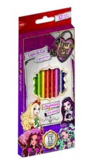 LAPIS DE COR 12 CORES AQUARELAVEL EVER AFTER HIGH 680163