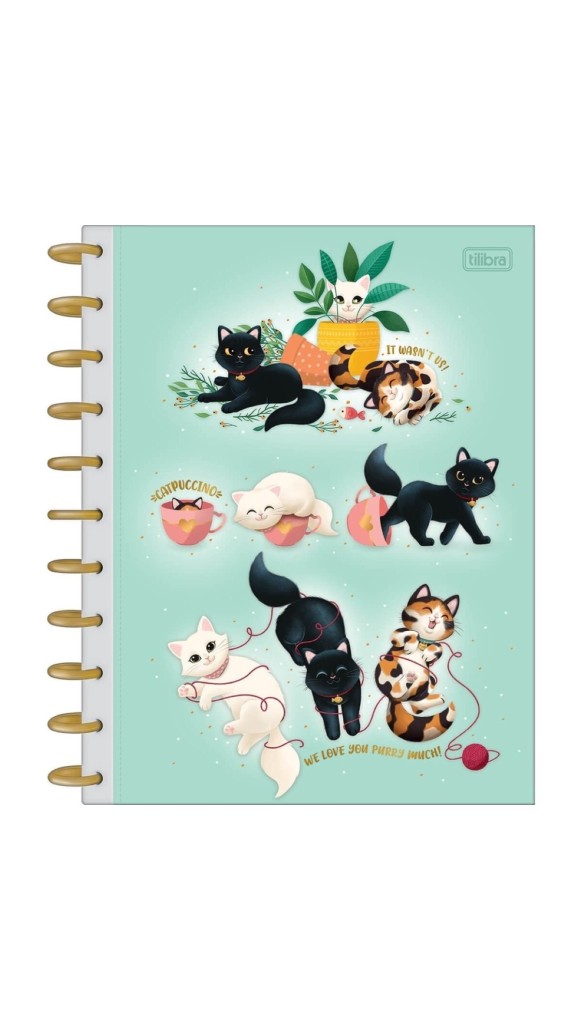 CAD.UNIV.C.D.FEM.10X1 TILIDISCO CONN PURRFECT CATS 160F.2024 TILIBRA