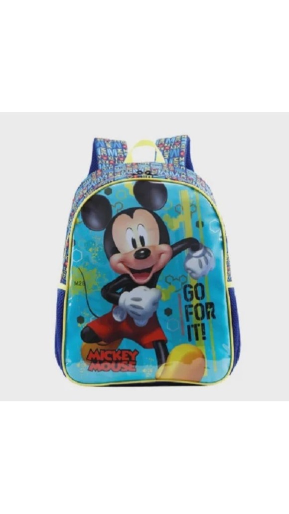 MOCHILA 2 ALÇA INF.MASC.14 MICKEY X2 2024 XERYUS