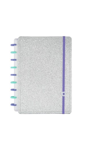 CAD.INTELIG.C.D.FEM.80F MÉDIO LETS GLITTER SILVER 2.0 2024