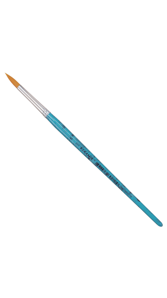 PINCEL REDONDO 311 N.06 CURTO AZUL SINTETICO KERAMIK