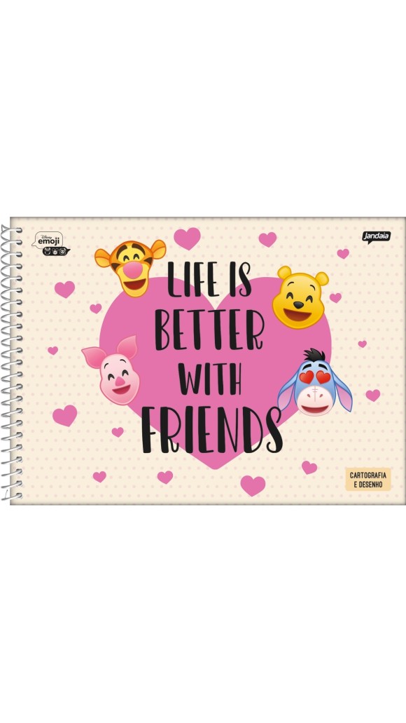 CAD.CARTOGRAFIA C.D.FEM.DISNEY EMOJI 80F.2024 JANDAIA