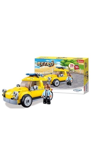 BLOCOS DE MONTAR RETRO BEETLE