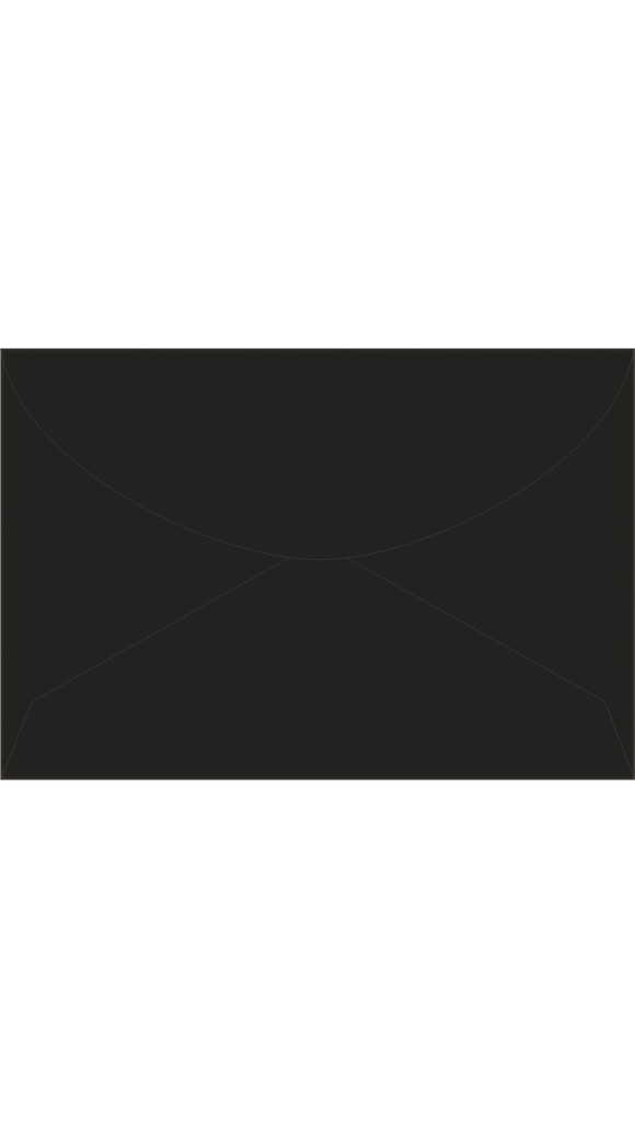 ENVELOPE VISITA PRETO 72X108 FORONI CAIXA C/100 UNID.
