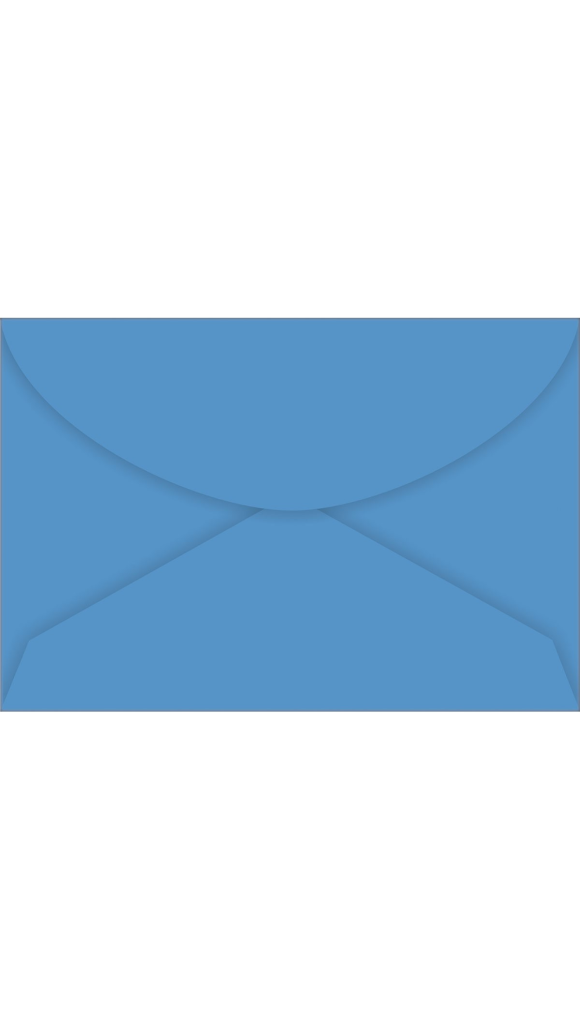 ENVELOPE VISITA AZUL ROYAL 72X108 FORONI PCT C/10 UNID.