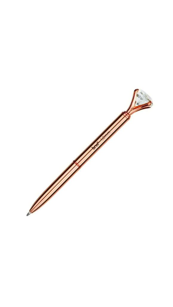 CANETA ESF.METÁLICA DIAMOND 1.0 BRW