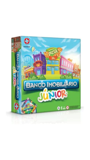 JOGO BANCO IMOBILIÁRIO JÚNIOR ESTRELA
