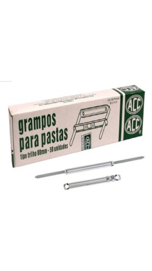 GRAMPO TRILHO METAL 50UN.ACC