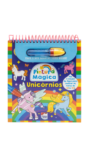 LIVRO PINTURA MÁGICA HAPPY BOOKS