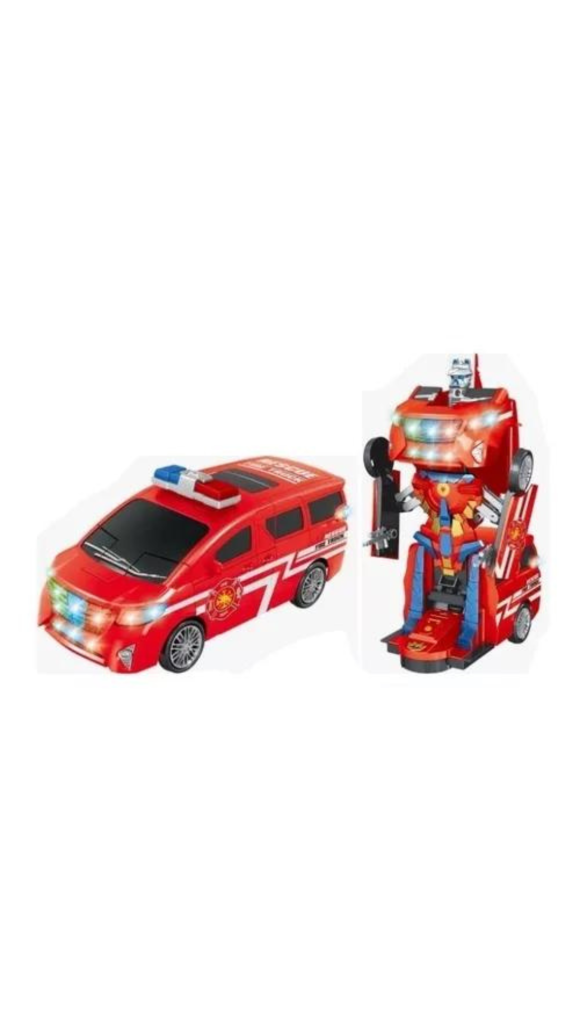 ROBOT WARRIORS BOMBEIRO TRANSFORMÁVEL ZOOP TOYS