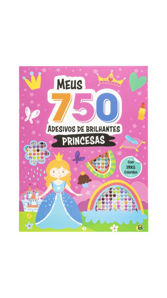 LIVRO MEUS 750 ADESIVOS BRILHANTES ED.BRASILEITURA
