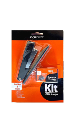 GRAMPEADOR MESA METAL 11,5CM 25F. + 1.000 GRAMPOS JOCAR OFFICE