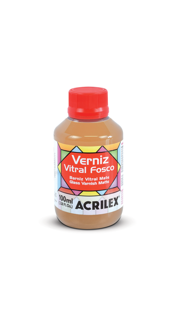 VERNIZ VITRAL FOSCO 100ML INCOLOR ACRILEX