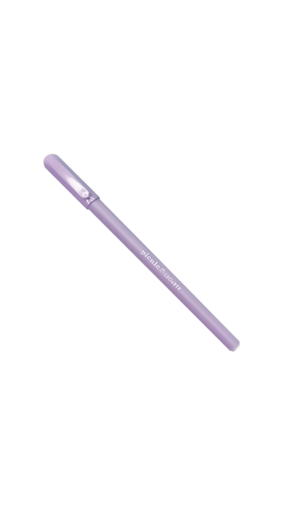 CANETA ESF.0.7 PICNIC CORES PASTEL LEOARTE