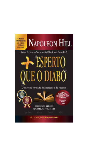 LIVRO MAIS ESPERTO QUE O DIABO ED.CITADEL