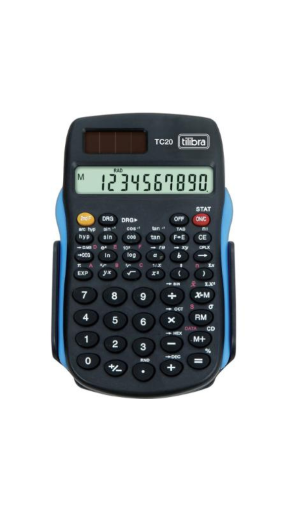 CALCULADORA CIENT.TILIBRA TC20 PRETA