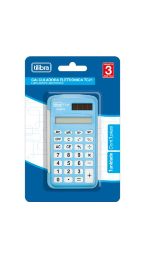 CALCULADORA BOLSO TC21 TILIBRA