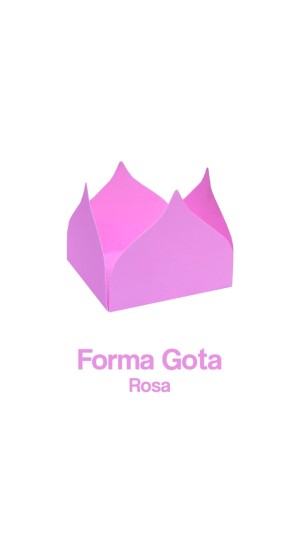 FORMA DE PAPEL GOTA N.07 C/50 UNID