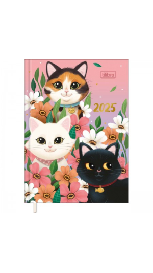 AGENDA 2025 COST.MINI PURRFECT CATS M1 TILIBRA