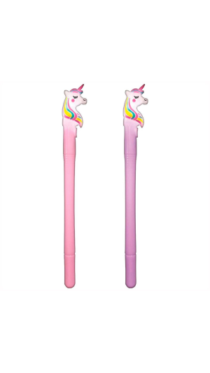 CANETA GEL 0.5 LED UNICORNIO SORTIDO TILIBRA CAIXA C/24 UNID.