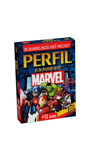 JOGO PERFIL EXPRESS MARVEL GROW