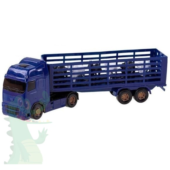 Brinquedo De Montar Quebra Cabeça Madeira Caminhão Carreta
