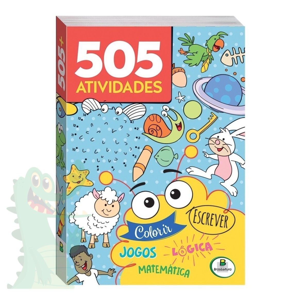 Livro 365 Desenhos Para Colorir Brasileitura Crianças Filhos